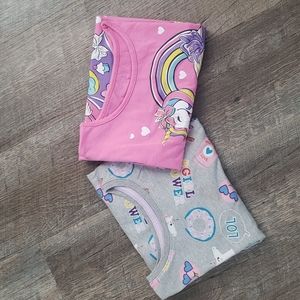 2 Cute Long Sleeve Tops Size 7